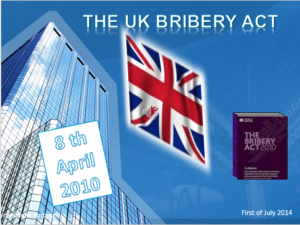 The UK Bribery act (in english)